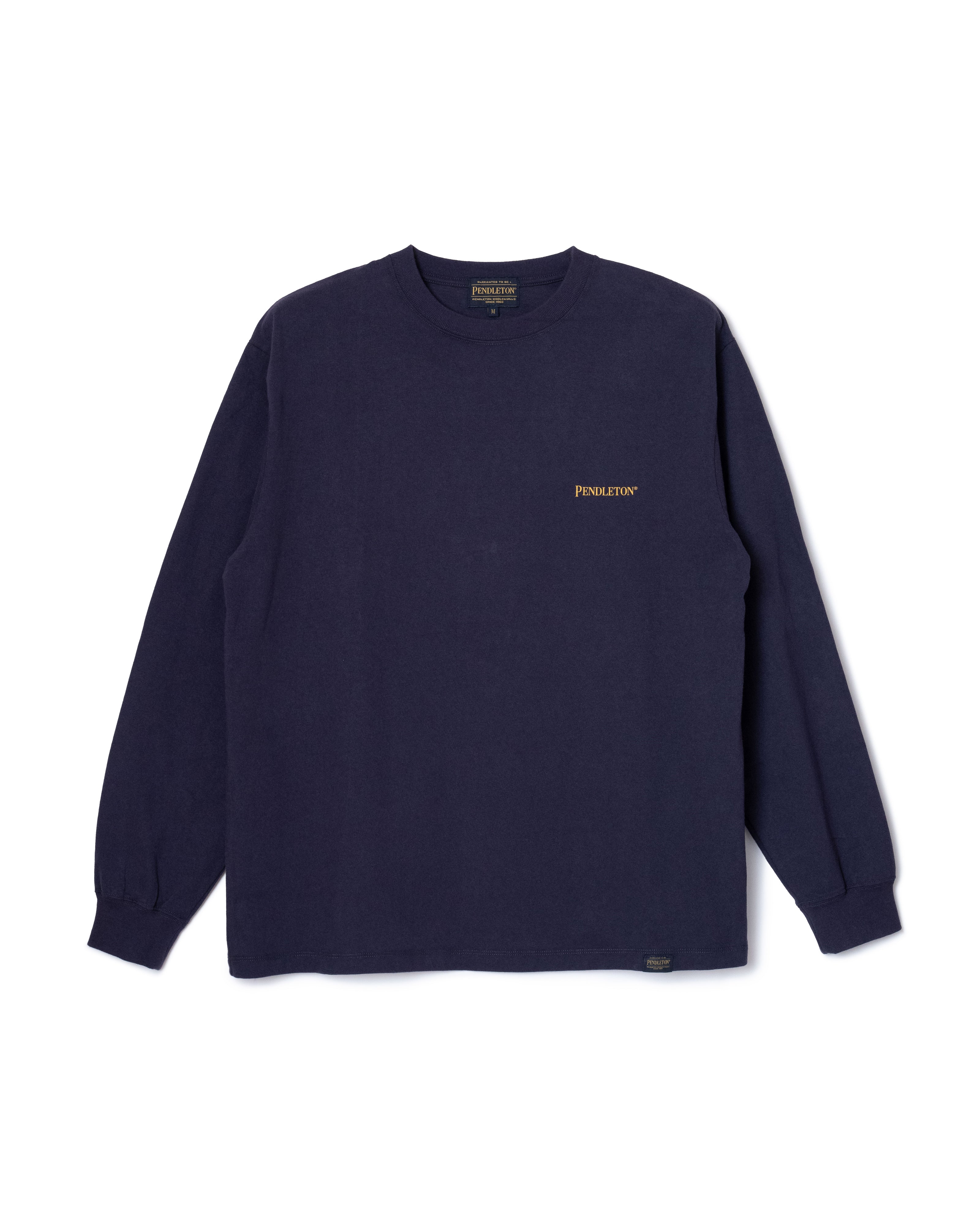 バックプリント・LS ティ