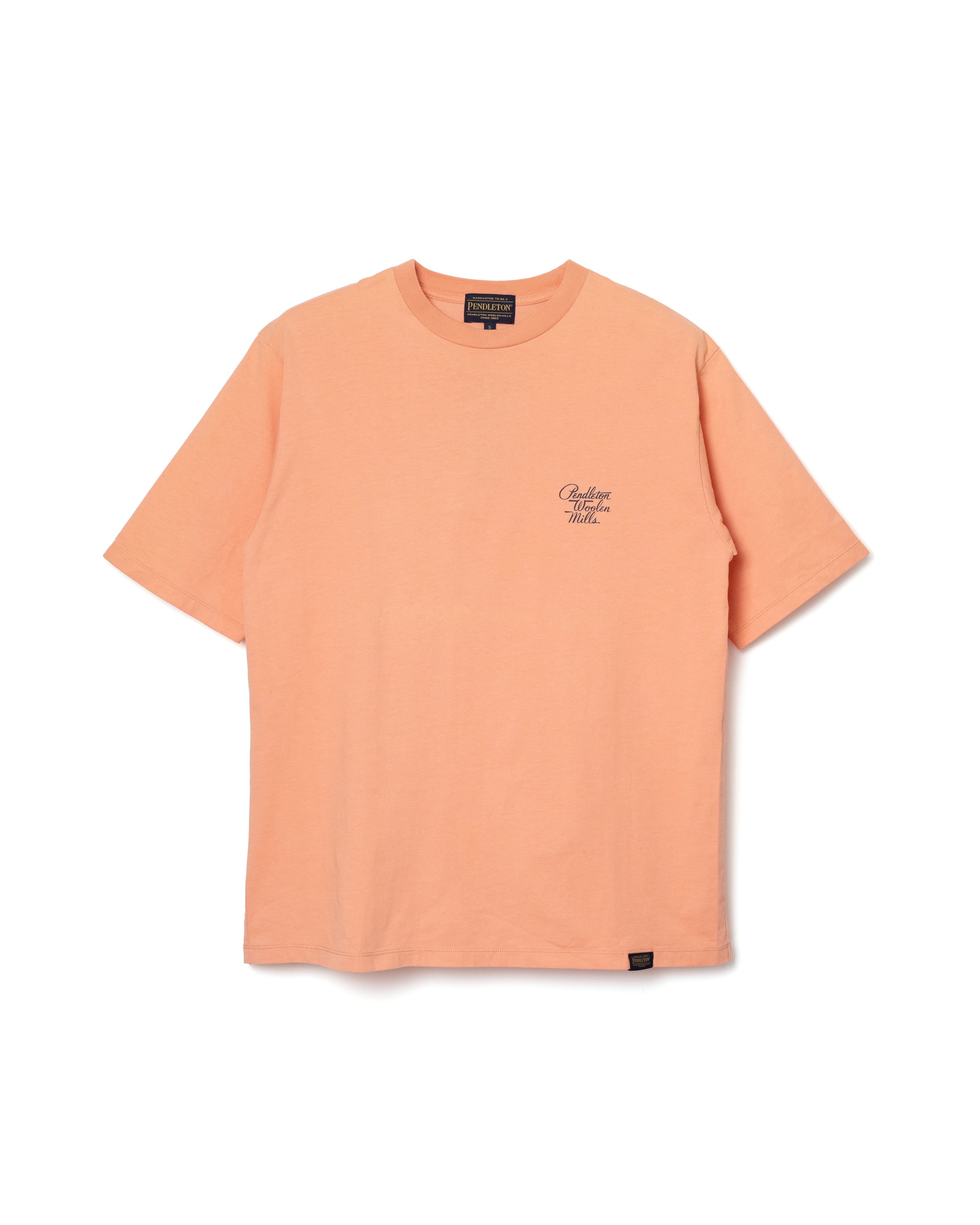 ナショナルパーク・プレーティング天竺 Tシャツ - CORAL【ACADIA