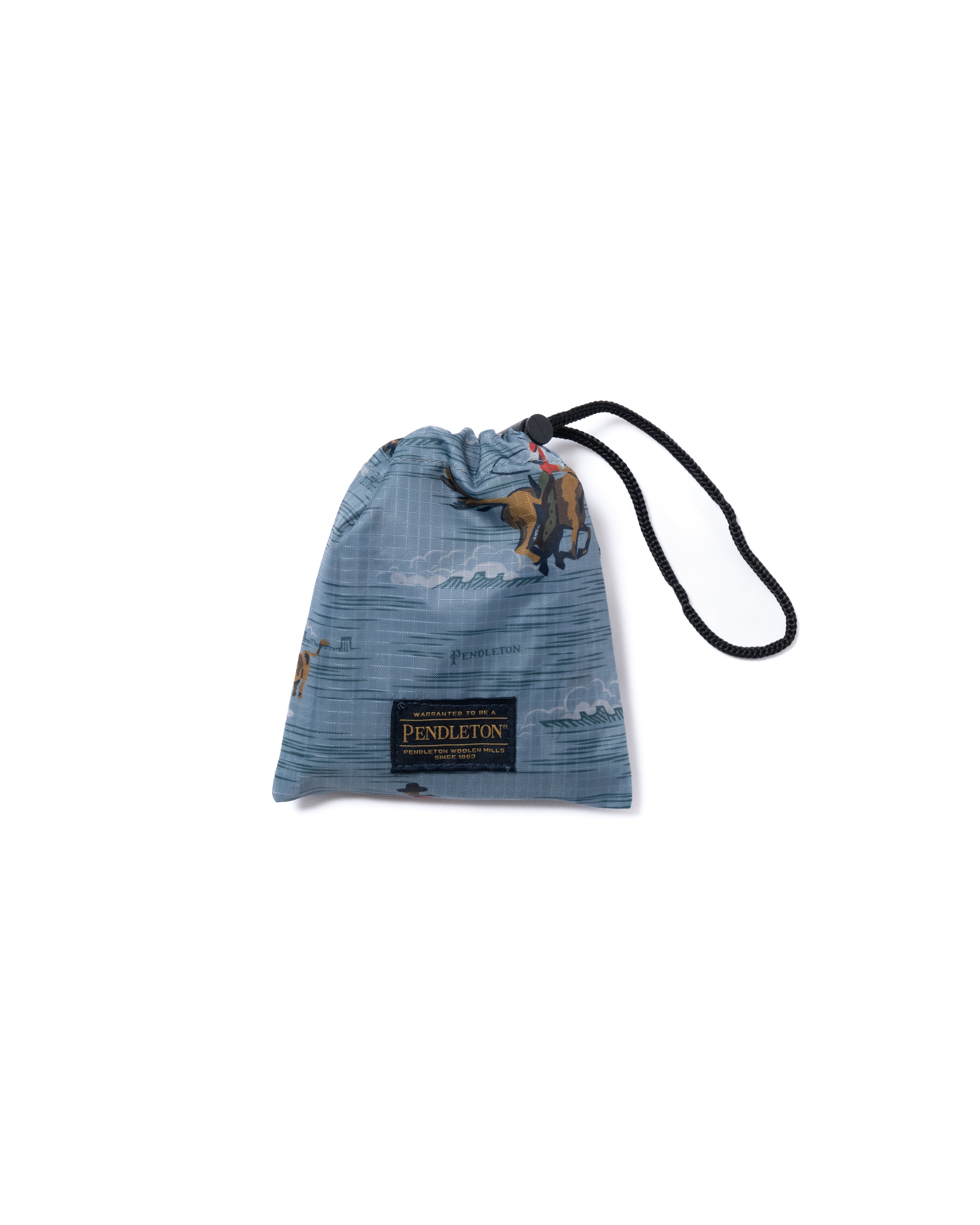 ショッパー W/ポウチ - L.BLUE