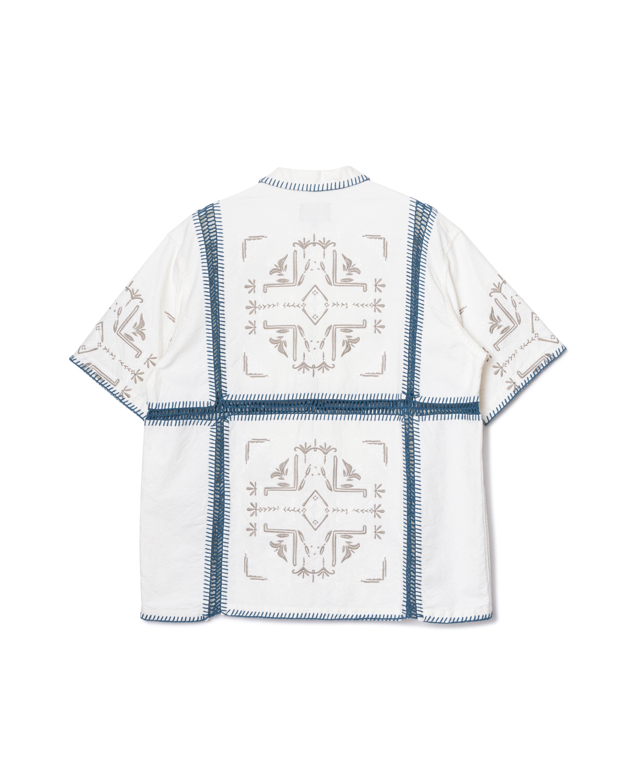 クロシェ・シャツS/S - TEAL 【LAUREL GROVE】