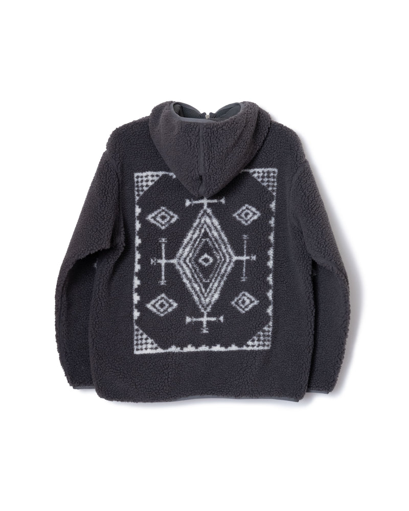 ジャガードジップフーディ