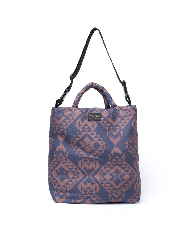ECOPET PUFFER 2WAY TOTE #67 NAVY (6452-9031)