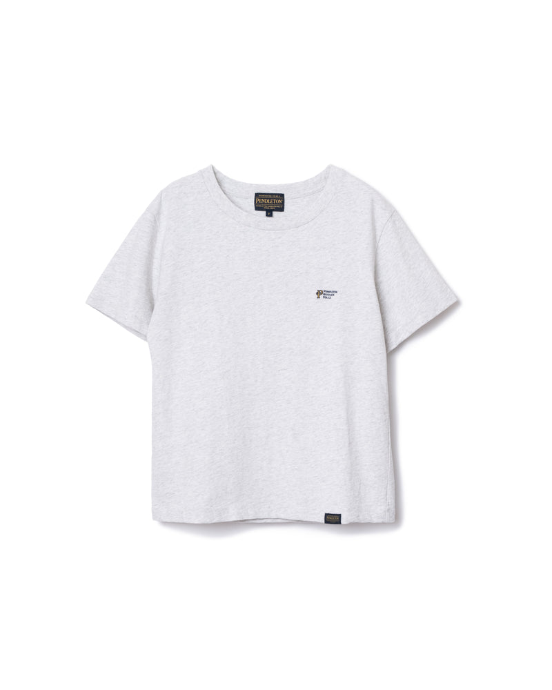 レディース ワンポイント ポケットTシャツ - IVORY