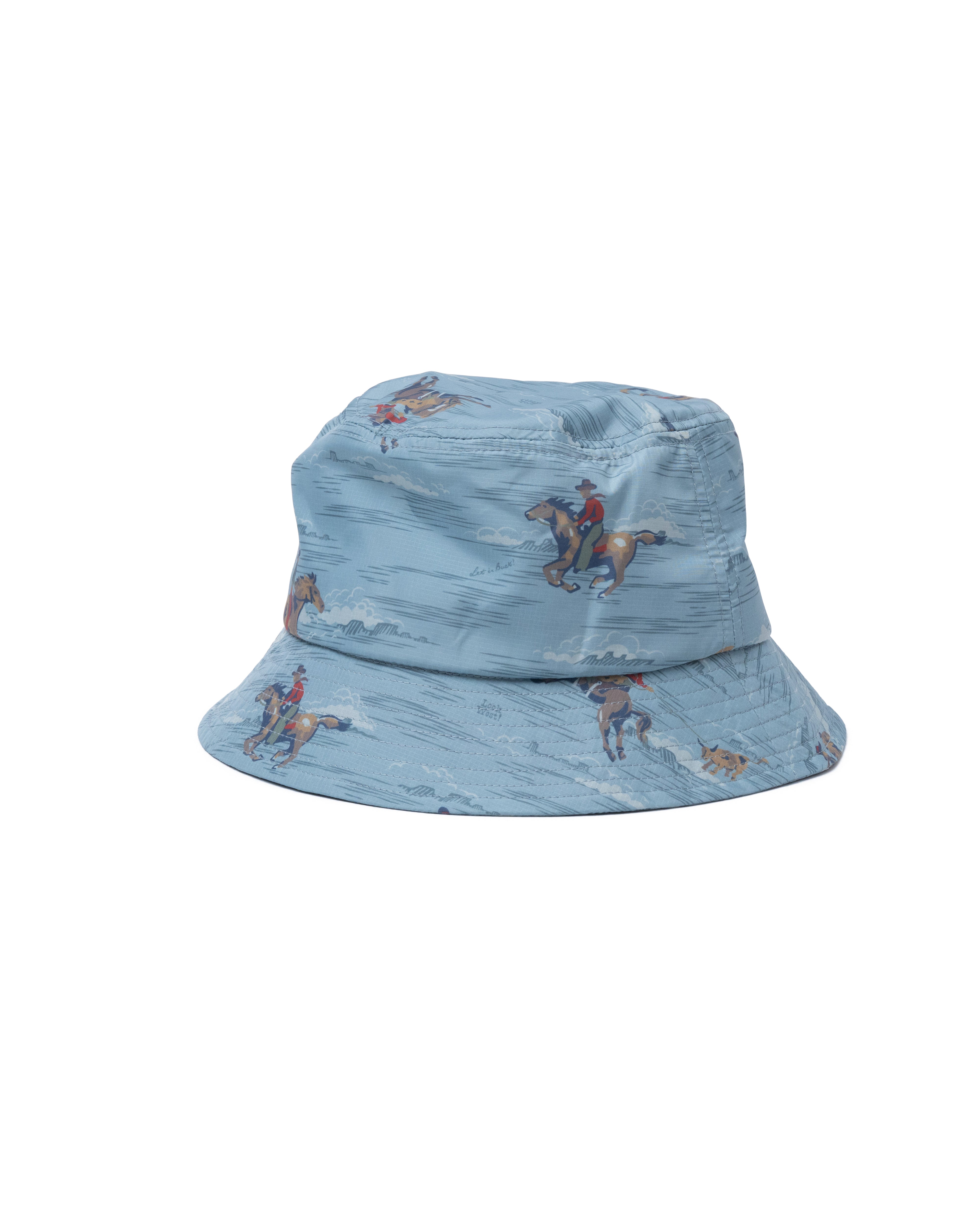 【稀少】CHRISTOPHE COPPENS 雲柄 バケットハット ヴィンテージ ECOPET プリントハット - BLUE – PENDLETON WOOLEN MILLS JAPAN
