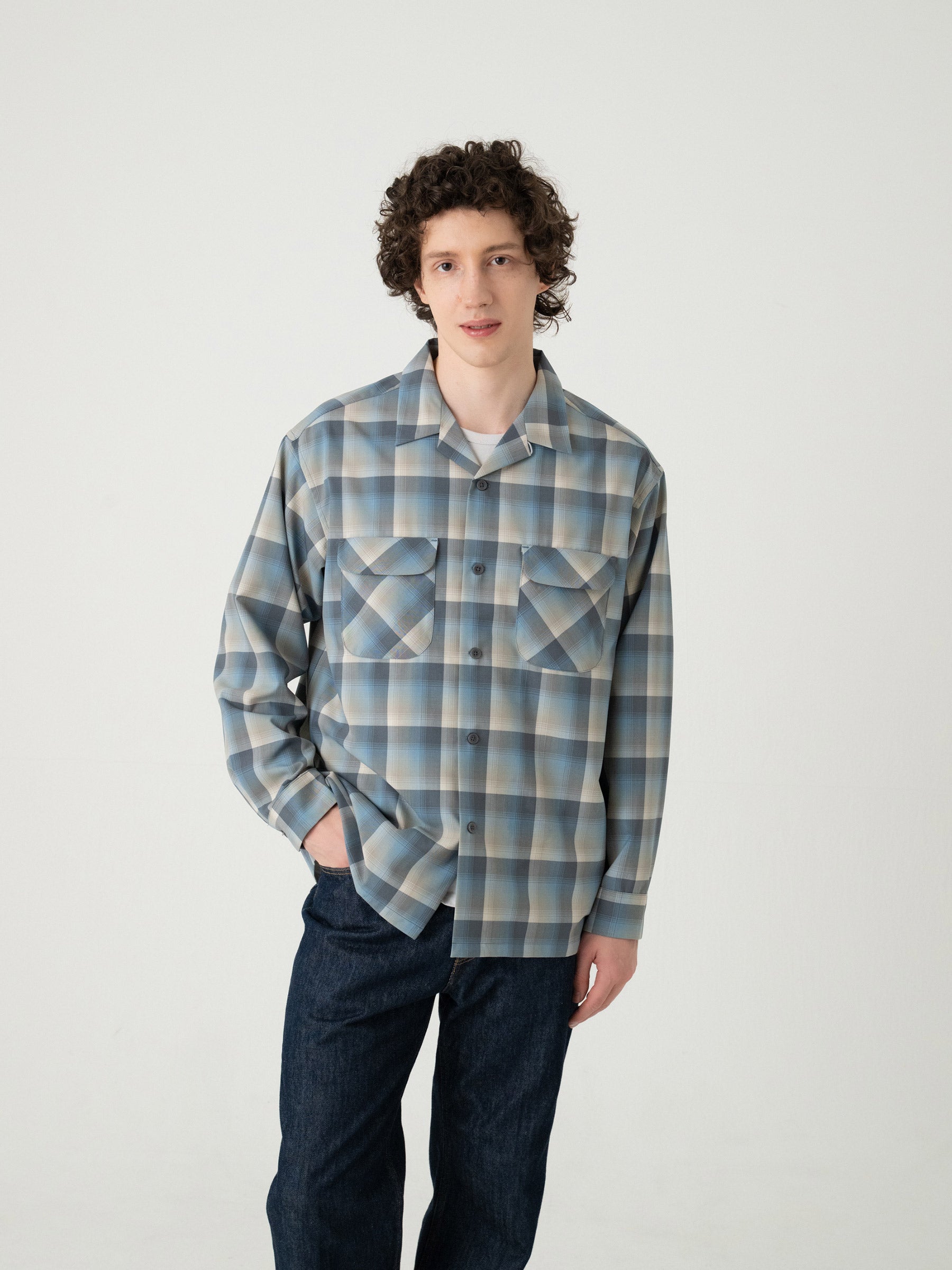 オープンカラー・シャツ - SLATE/GRAY – PENDLETON WOOLEN MILLS JAPAN