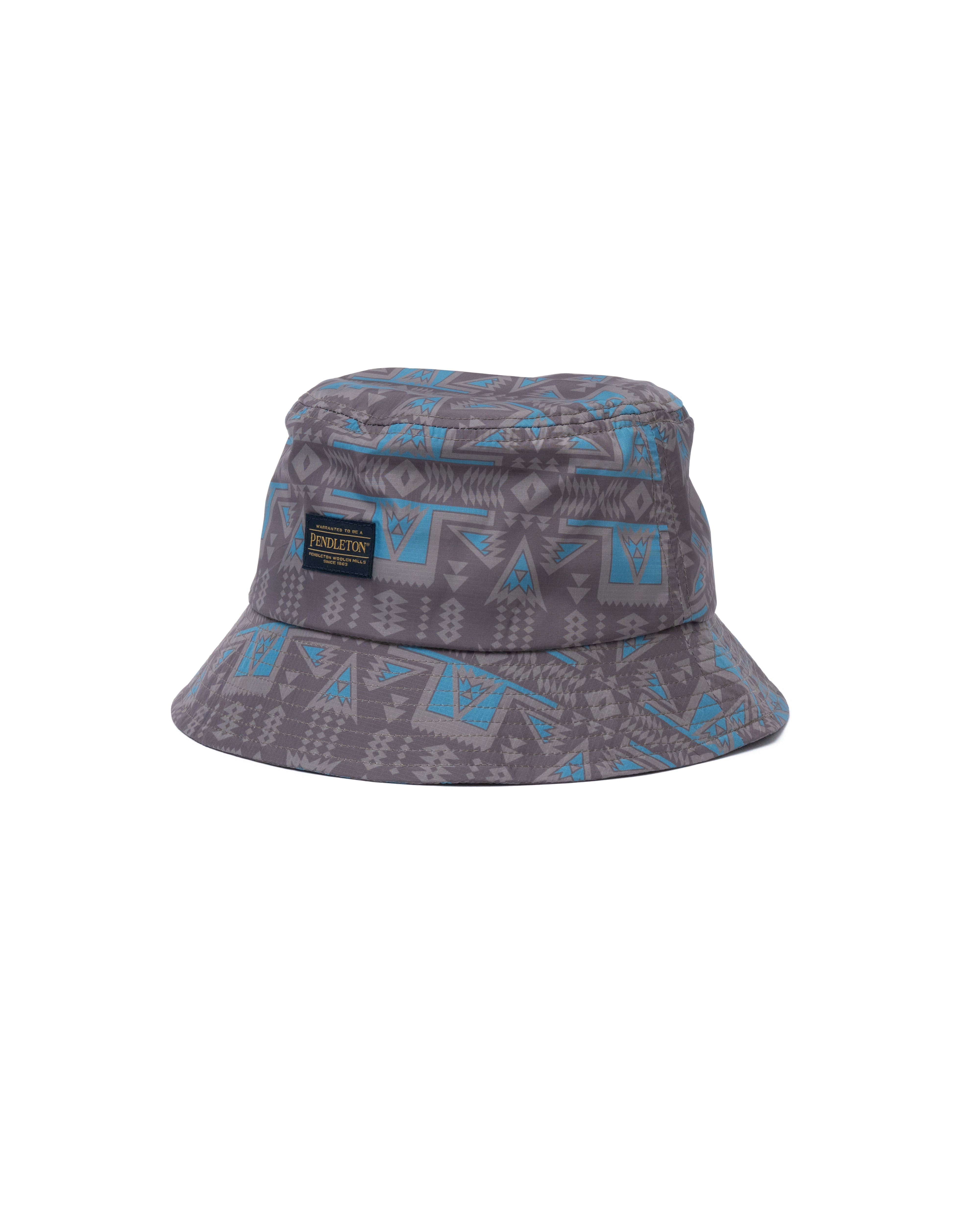 ECOPET プリントハット - BROWN