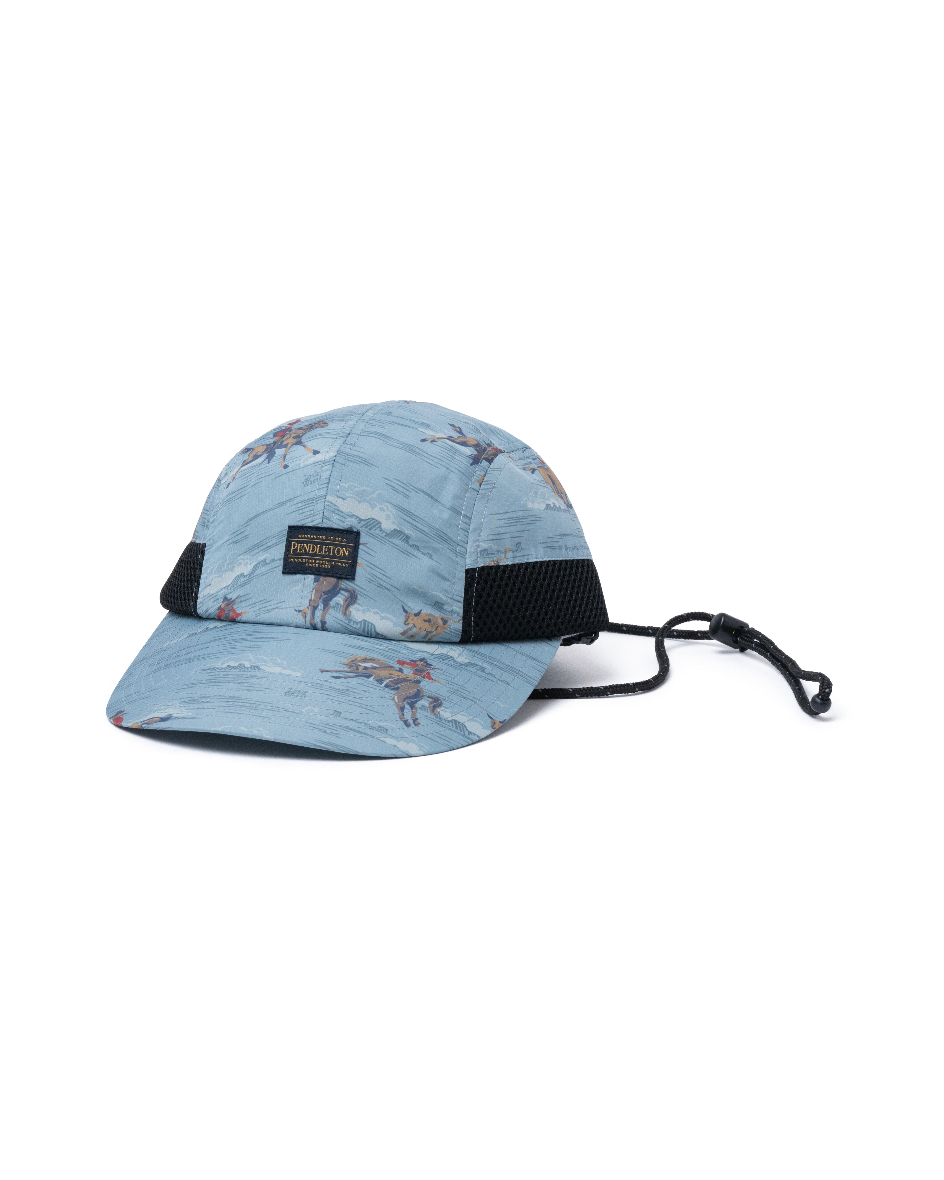 ECOPET プリントキャップ - BLUE