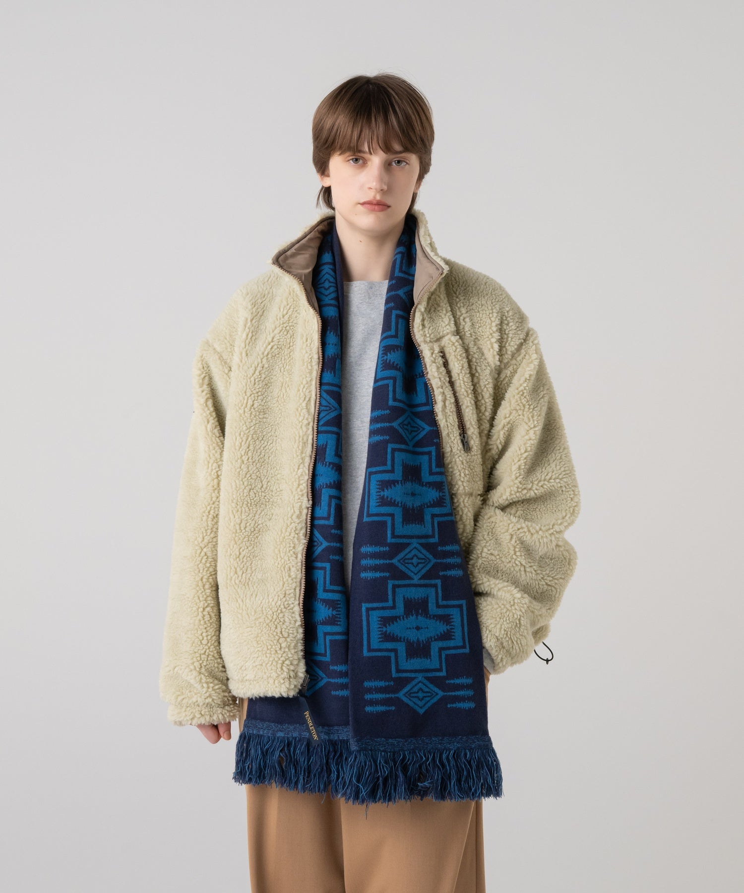 HARDING KNIT MUFFLER – PENDLETON WOOLEN MILLS JAPAN OFFICIAL SITE