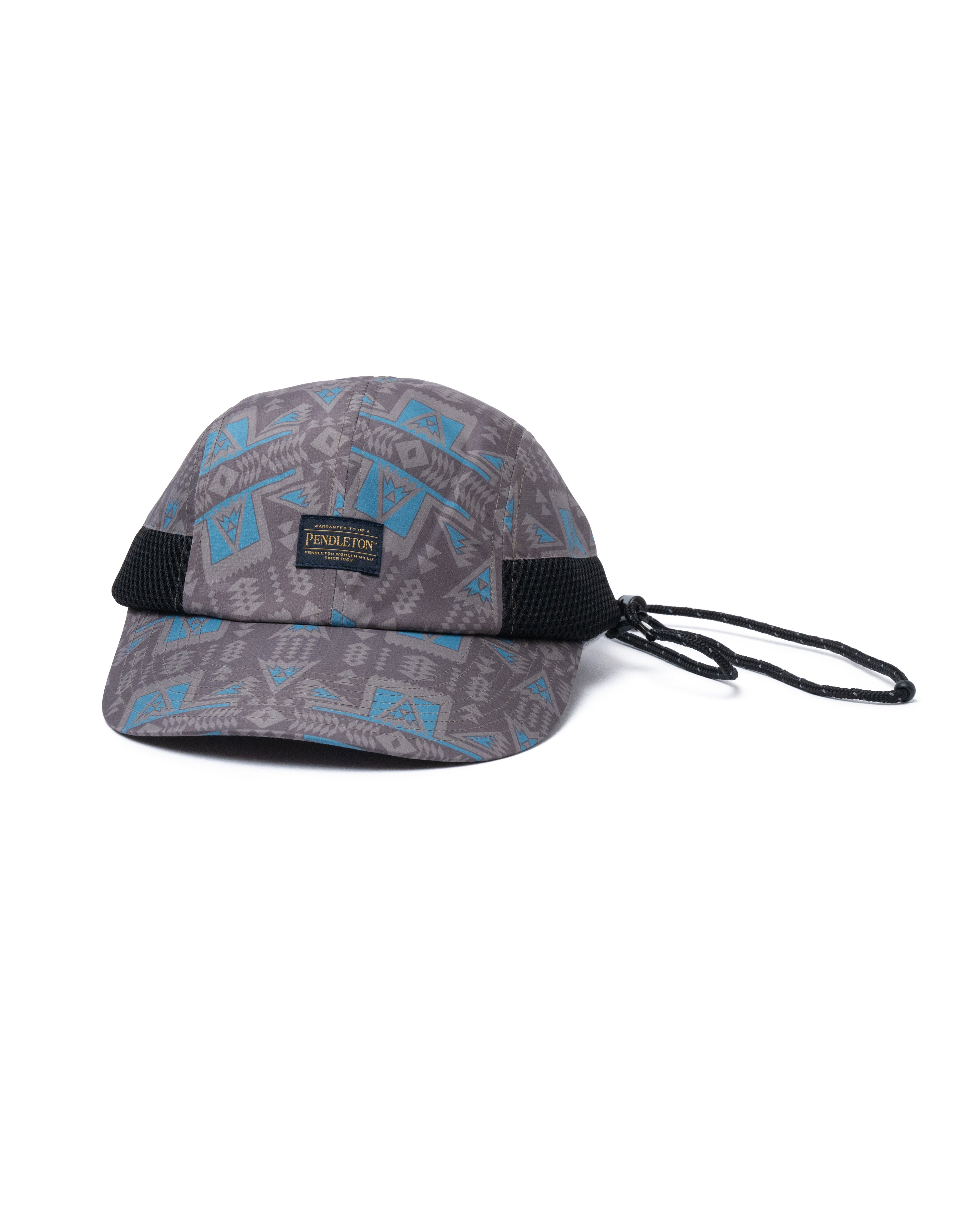 ECOPET プリントキャップ - BROWN