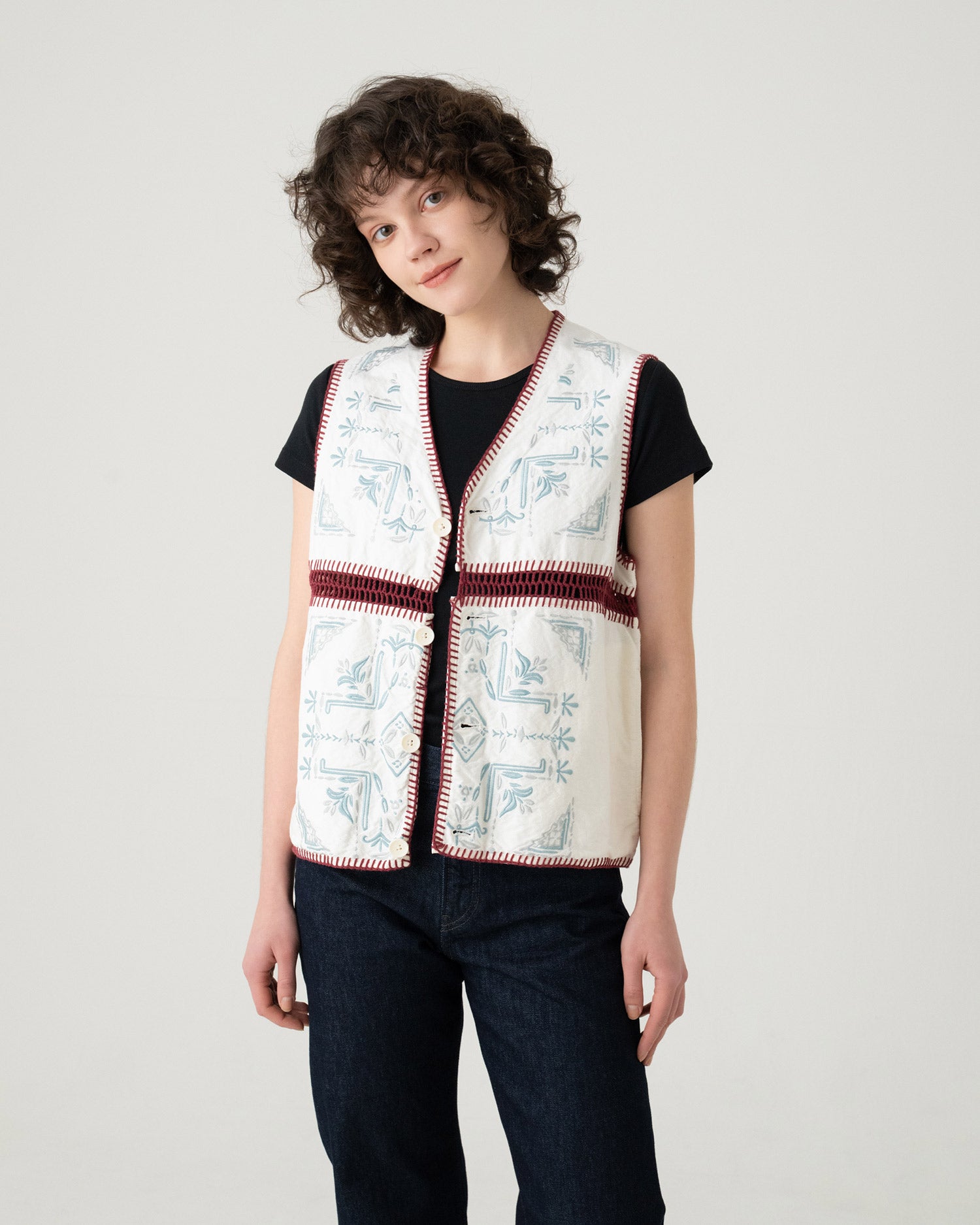 クロシェ・ベスト - CORAL【LAUREL GROVE】 – PENDLETON WOOLEN MILLS