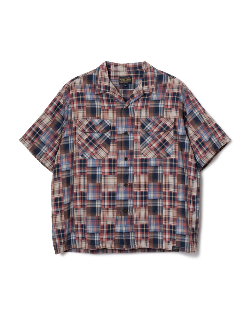 オープンカラー・シャツ・S/S - ROSE