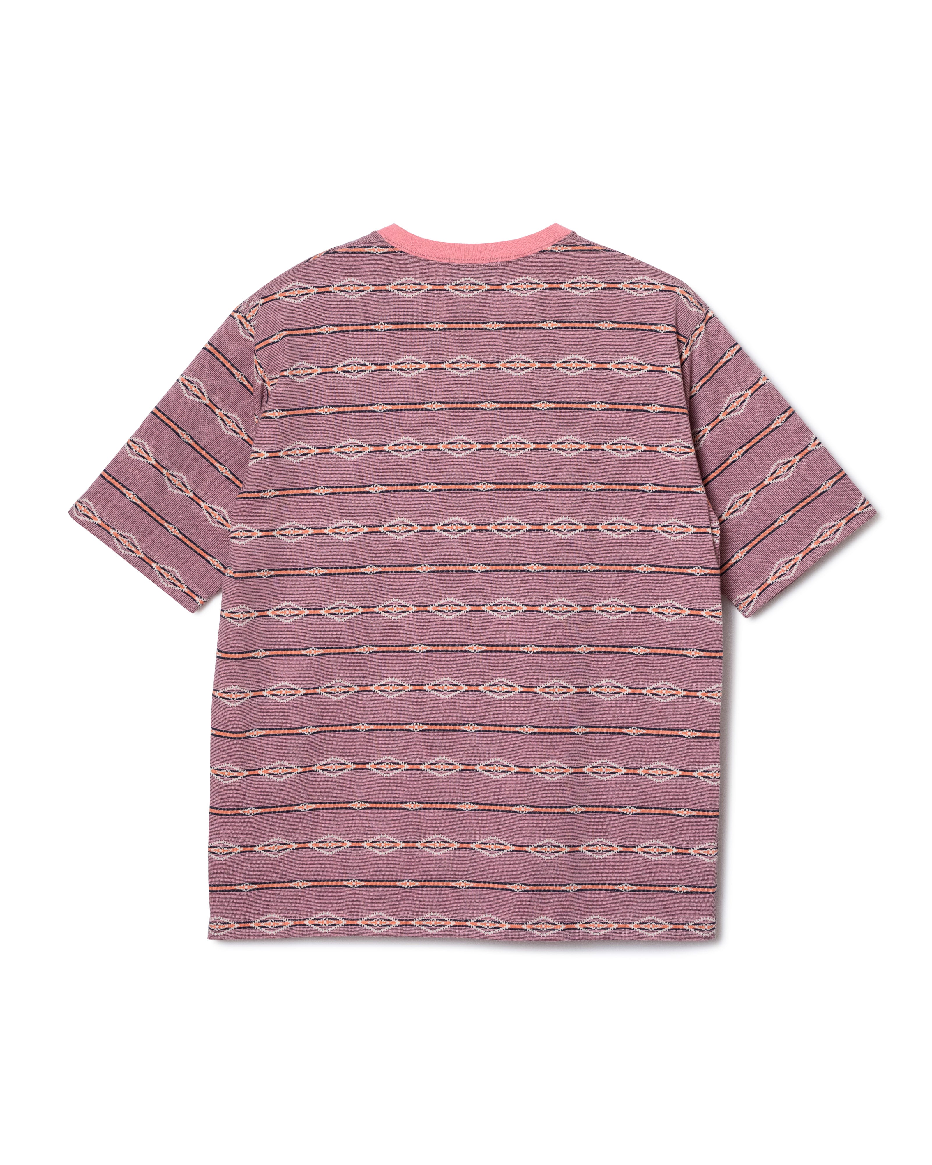 ジャガードボーダーTシャツ - PINK【HELENA RIDGE】 – PENDLETON