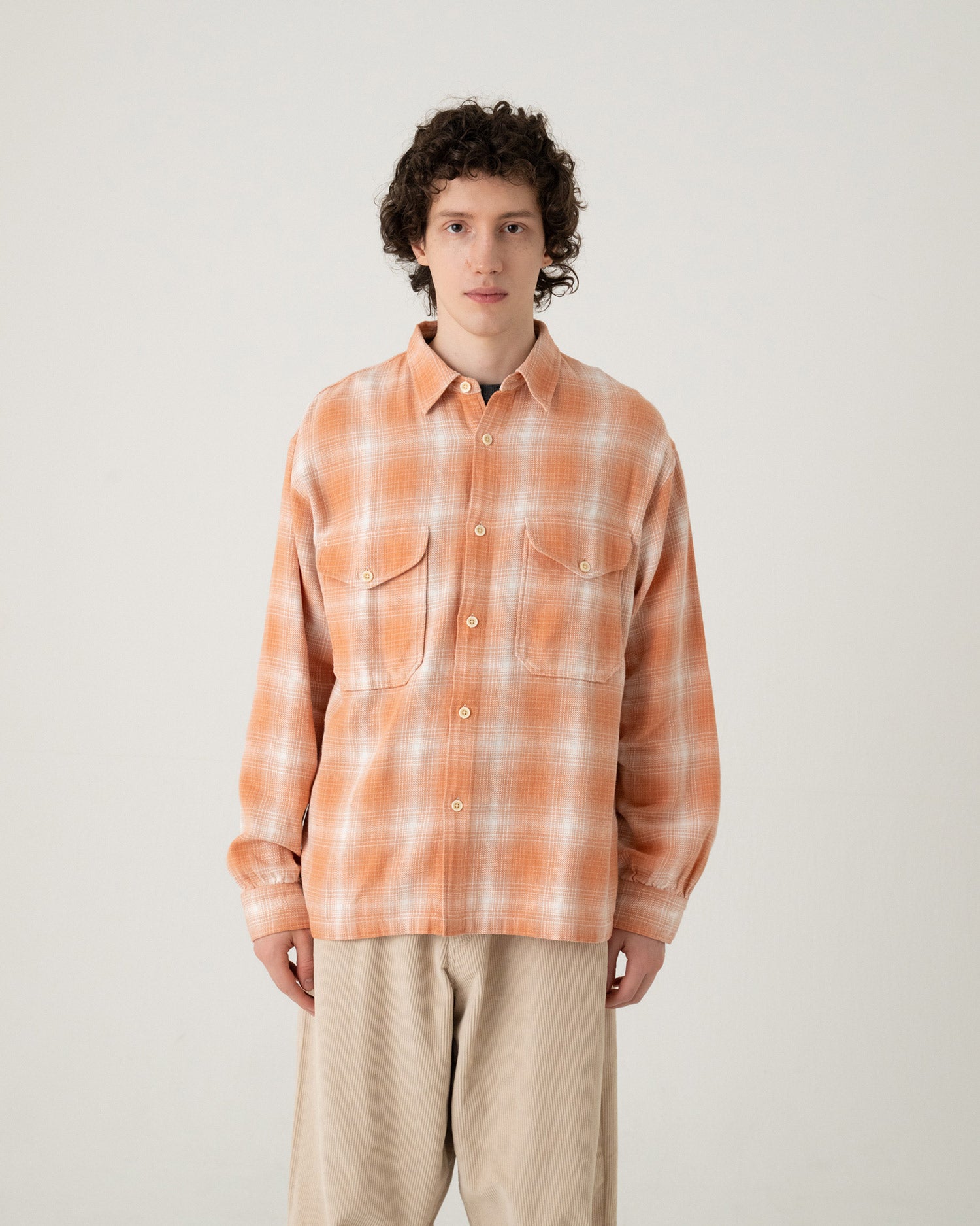 CPOシャツ - RUST/OFF – PENDLETON WOOLEN MILLS JAPAN OFFICIAL STORE