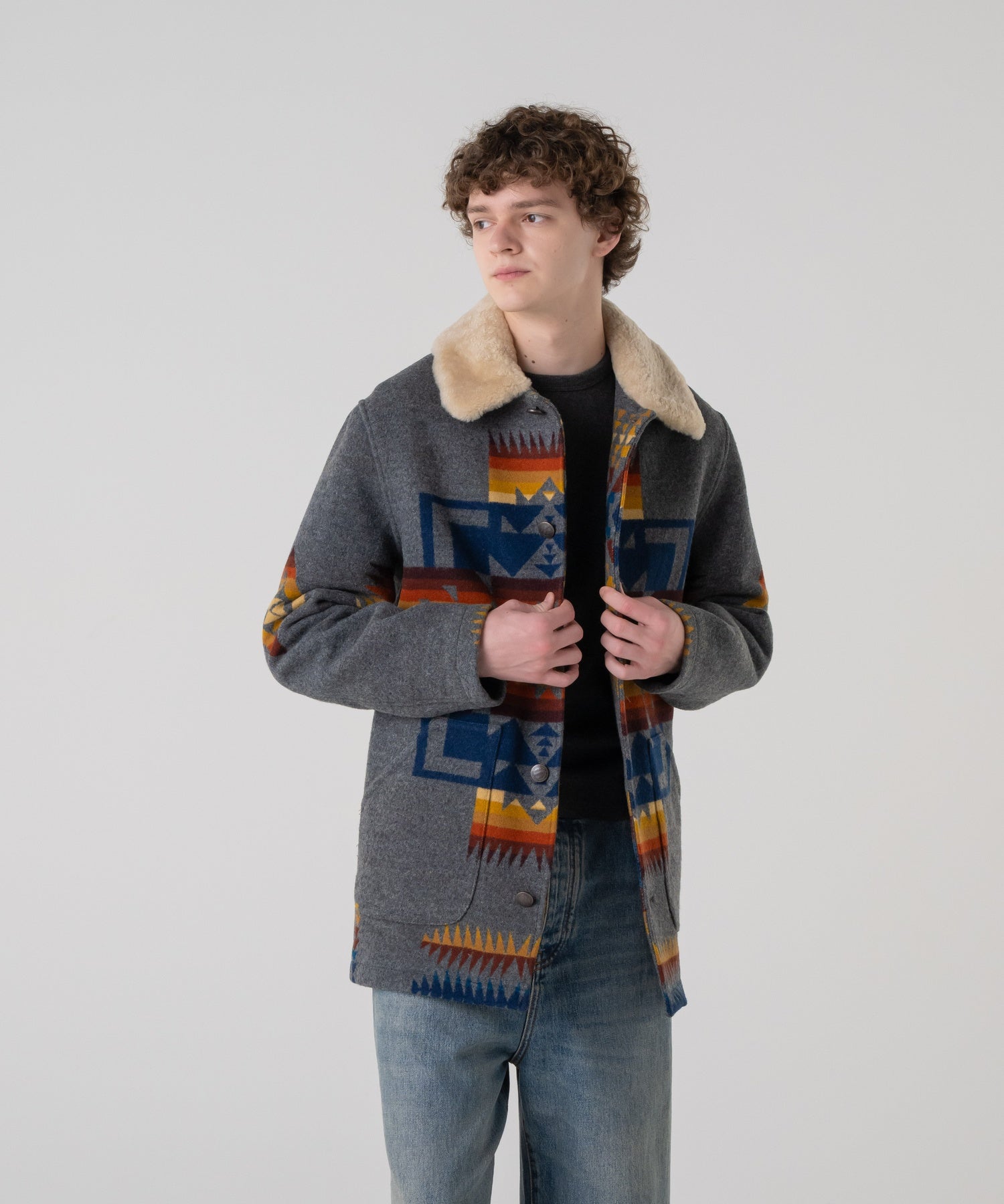 Pendleton ペンドルトンコートM ウール アメリカ製 チーフジョセフ ブラウンズビル チーフジョセフ コート – PENDLETON WOOLEN MILLS