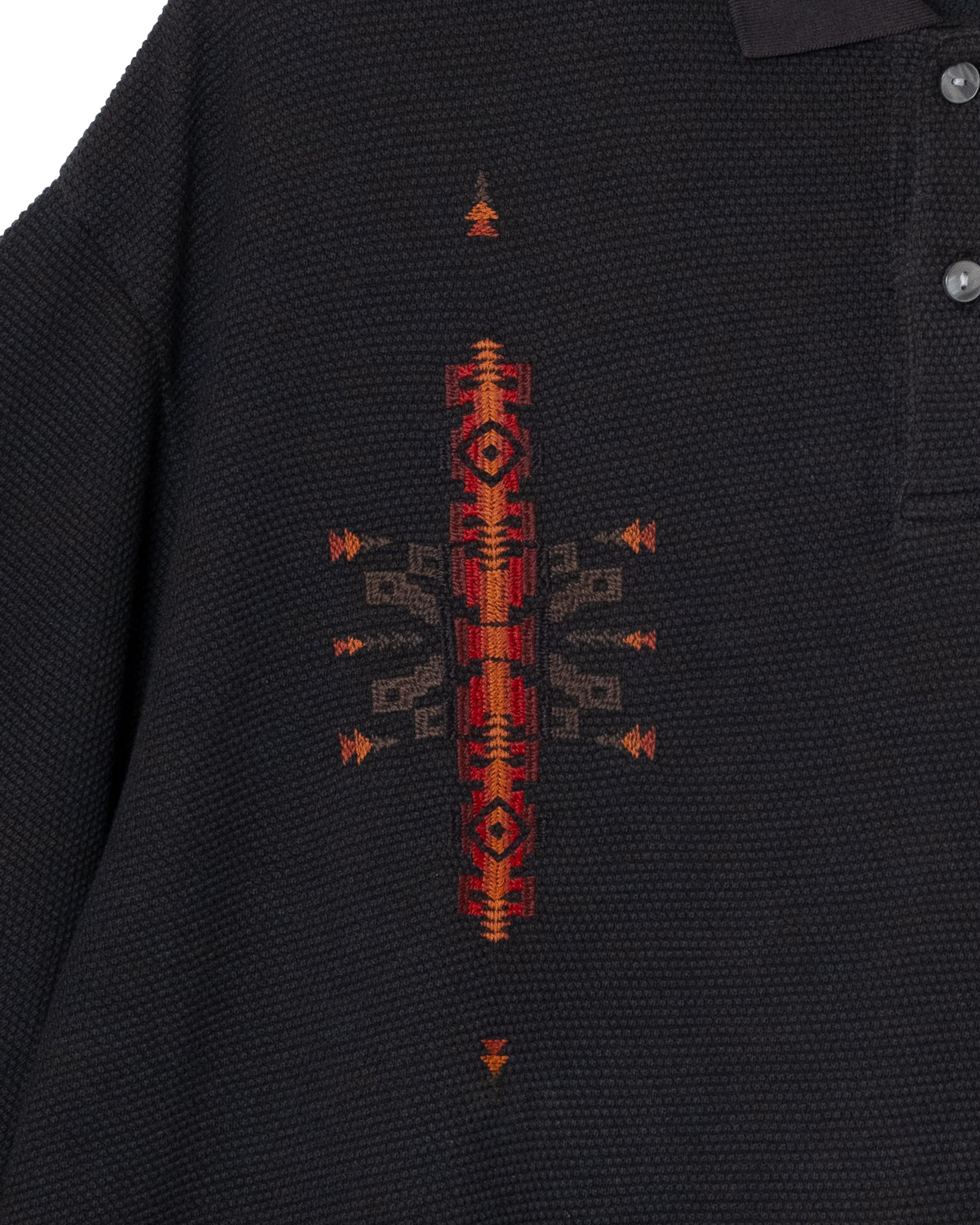 鹿の子刺繍ポロシャツ - CHARCOAL【1920's VINTAGE】 – PENDLETON