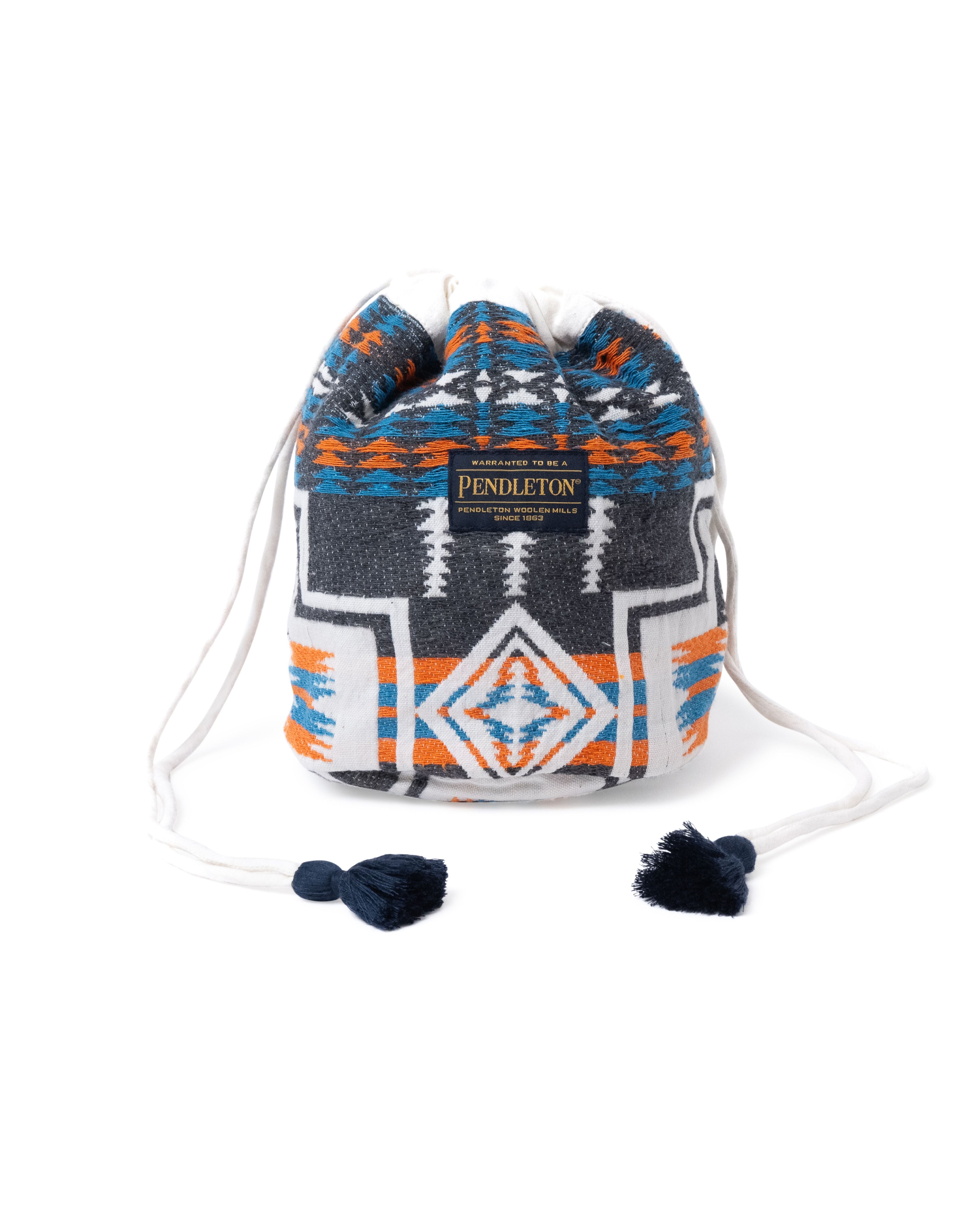 ジャガード・ドローポウチ