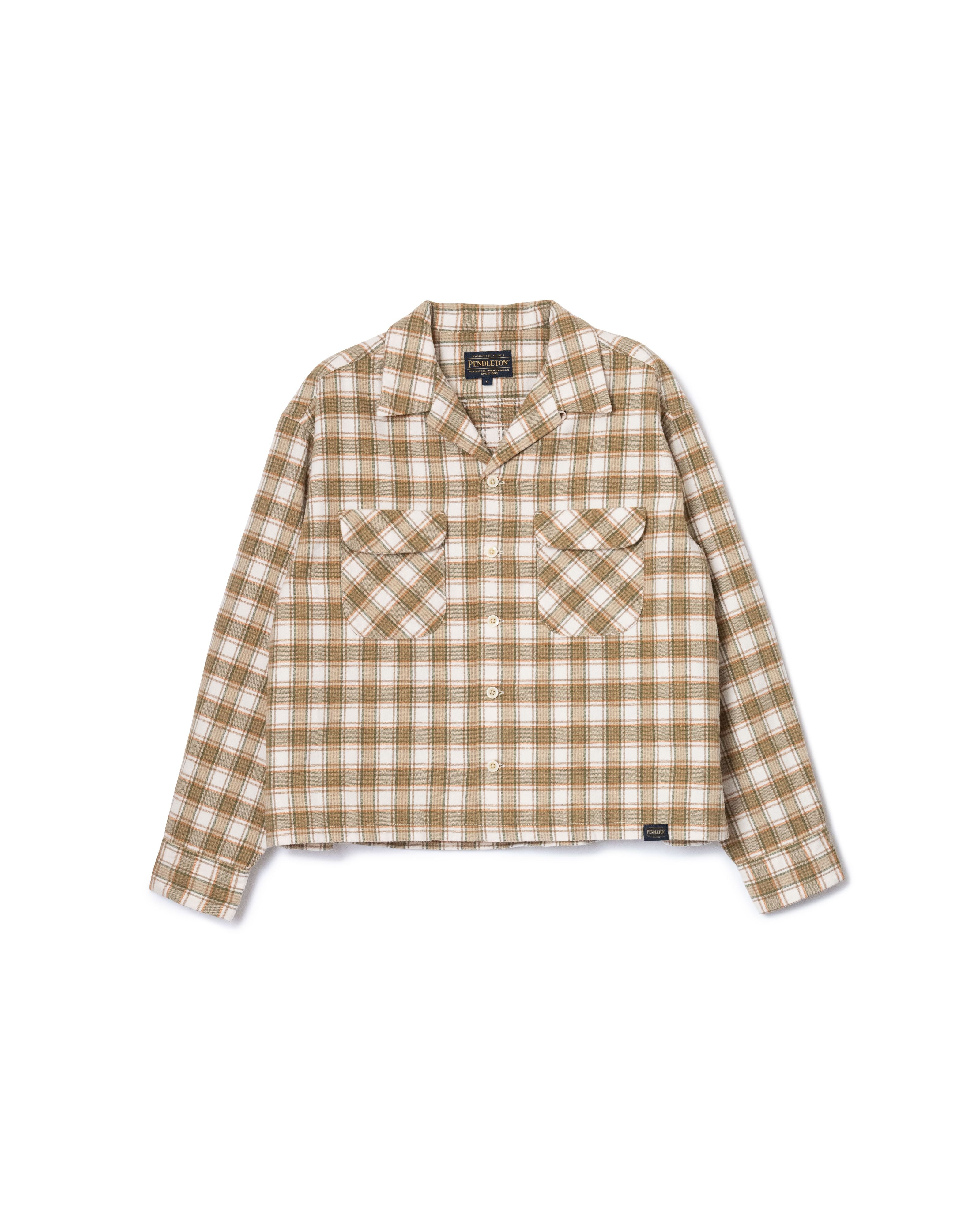 オープンカラーシャツ【レディース専用サイズ】