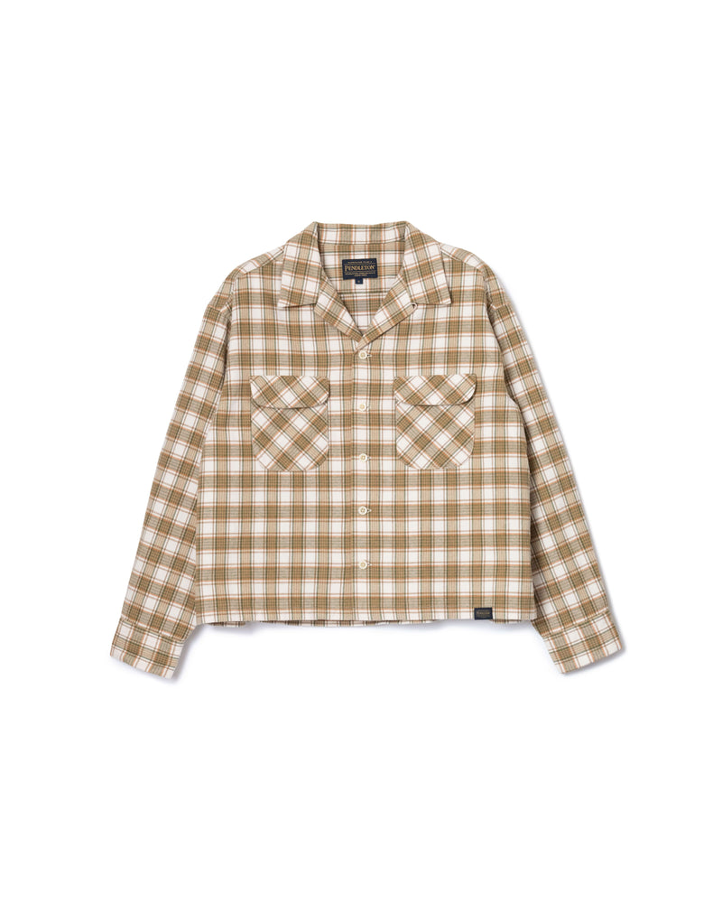 オープンカラーシャツ【レディース専用サイズ】