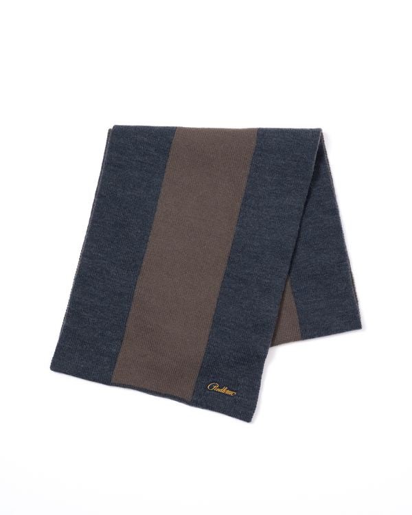 ロゴワッペン・ニットマフラー