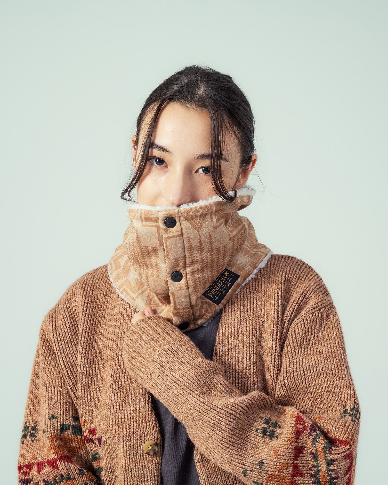 ビーガンムートン・ネックウォーマー – PENDLETON WOOLEN MILLS JAPAN