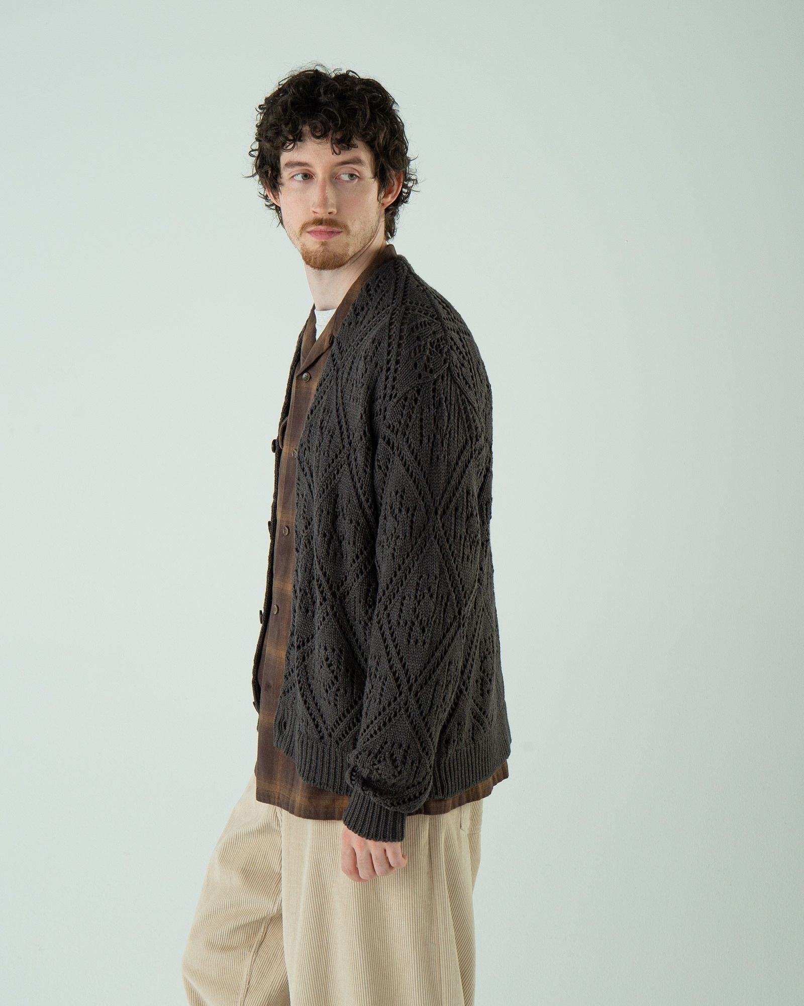 PONTI 黒 レース カーディガン レースステッチカーディガン – PENDLETON WOOLEN MILLS JAPAN