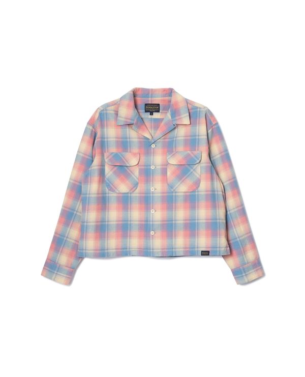 オープンカラーシャツ【レディース専用サイズ】