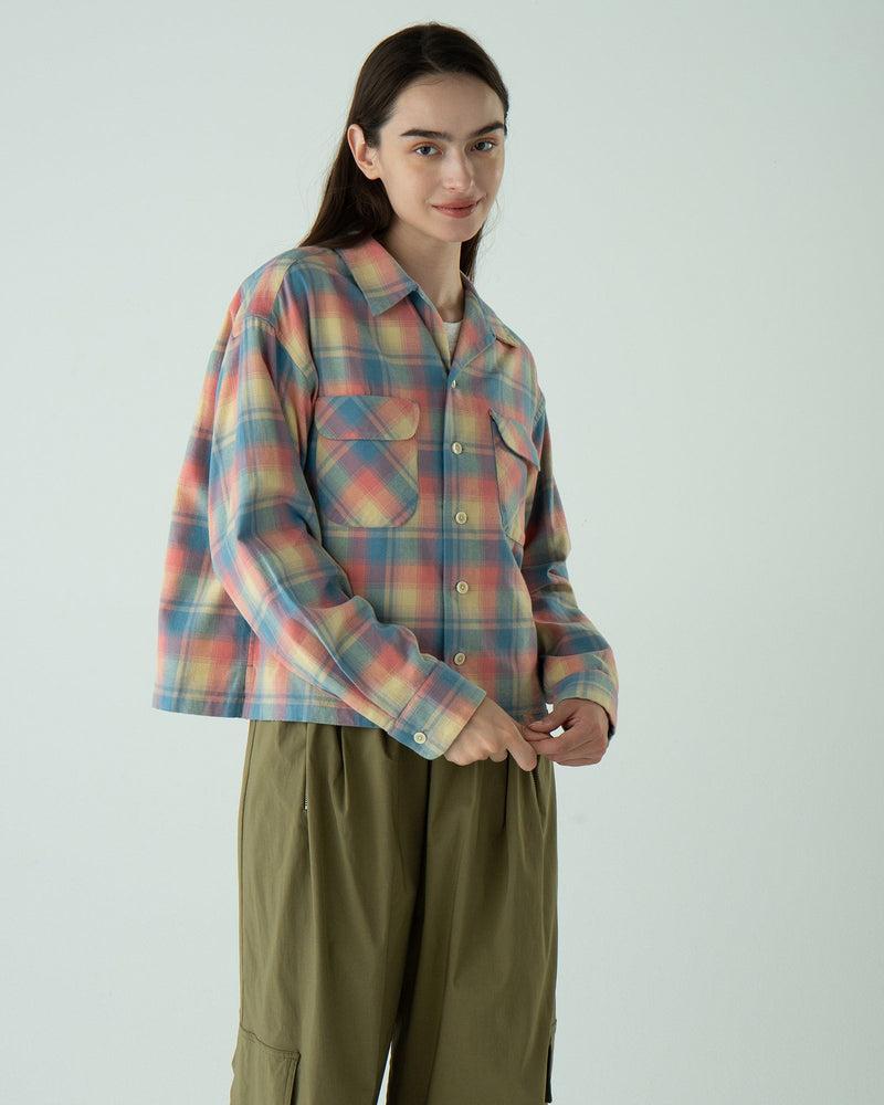 オープンカラーシャツ【レディース専用サイズ】