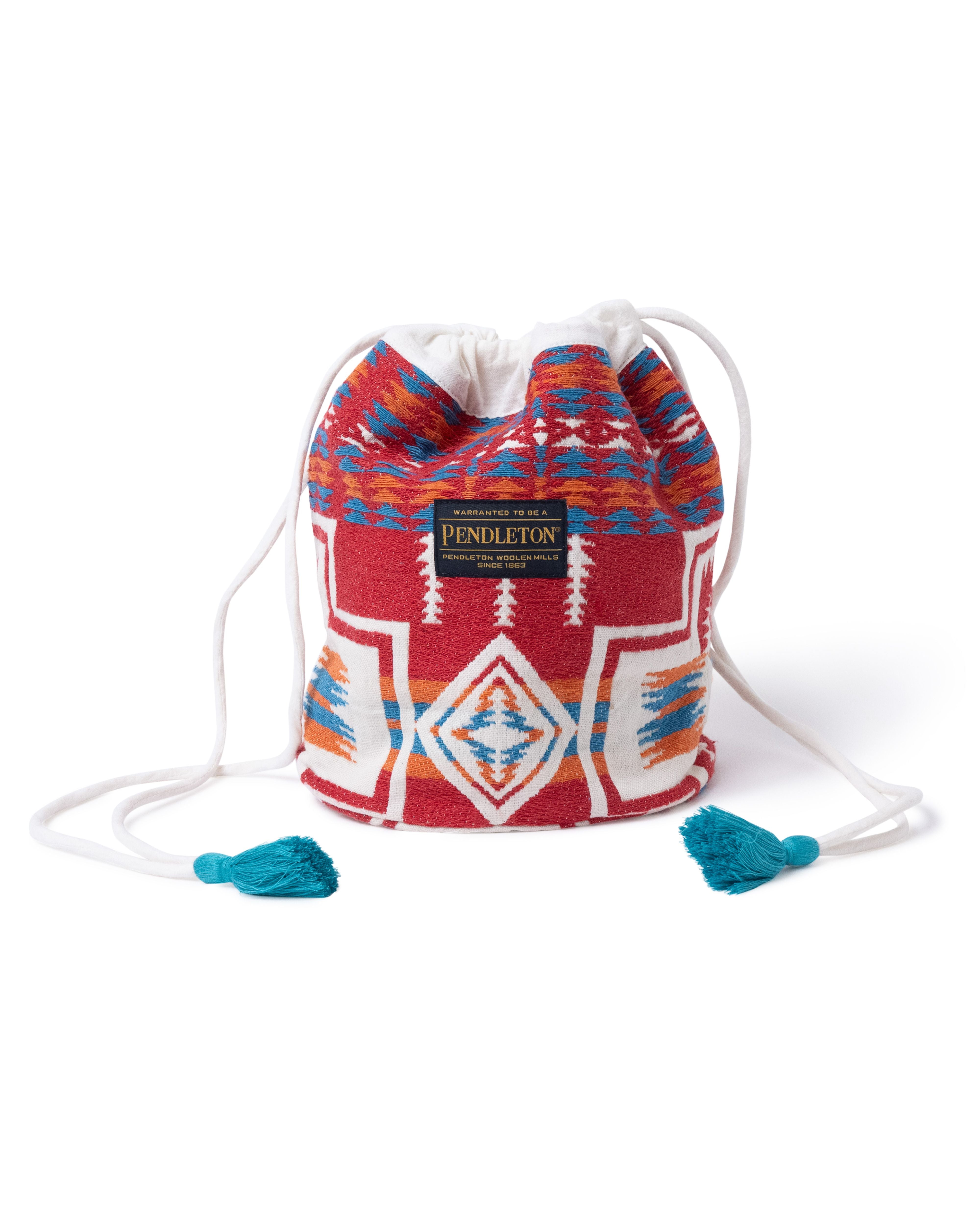 ジャガード・ドローポウチ