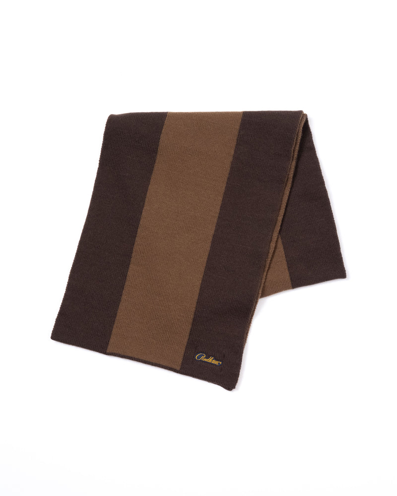 ロゴワッペン・ニットマフラー