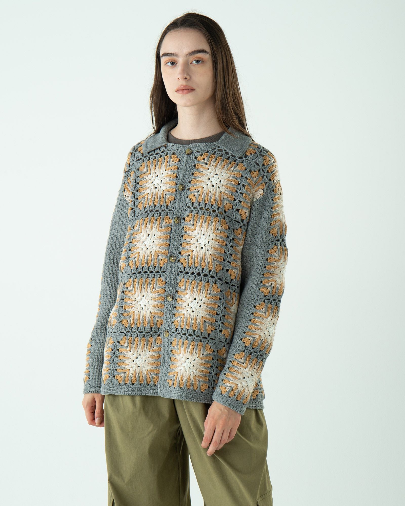PENDLETON◆セーター(厚手)/L/ウール/BLU