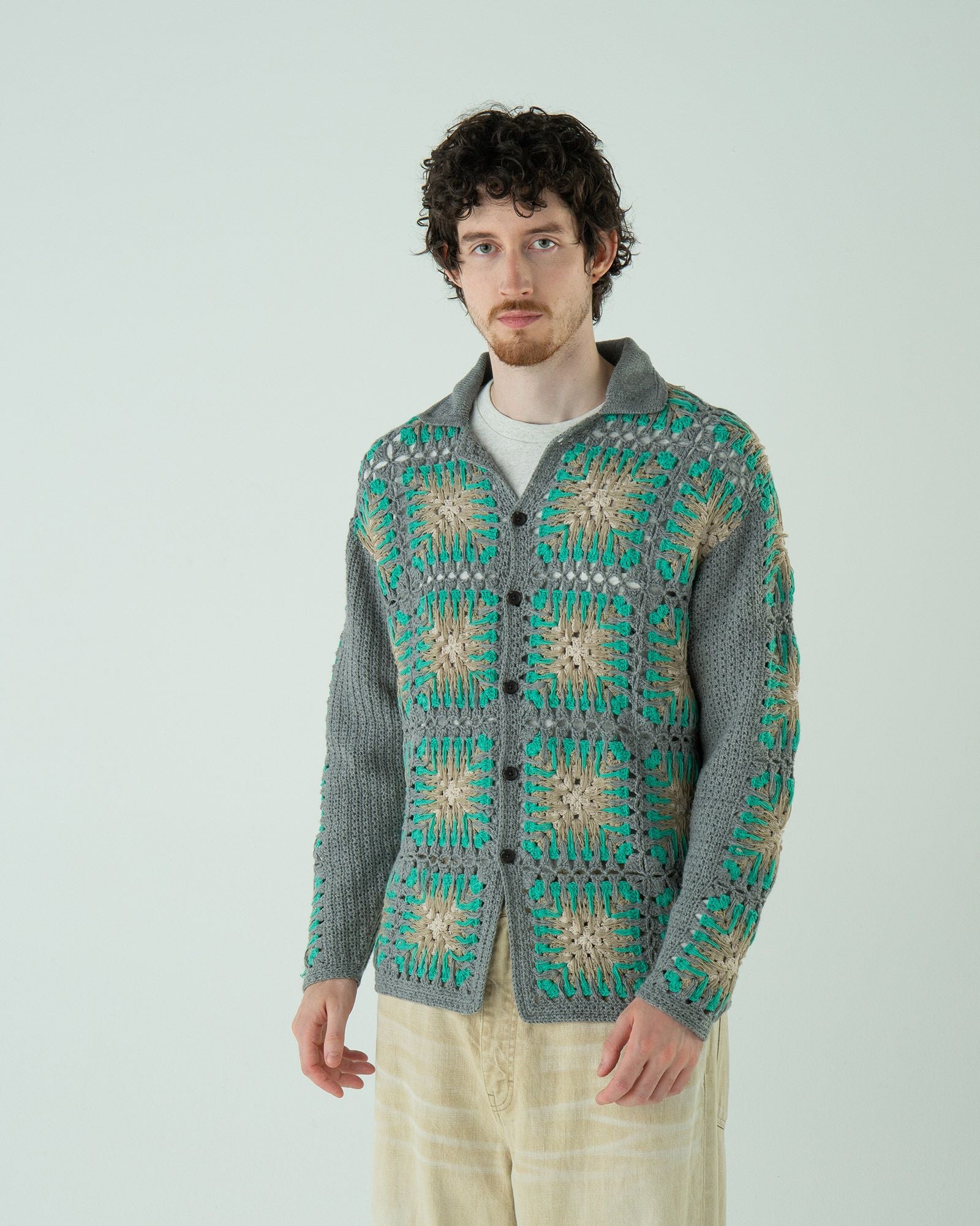 PENDLETON◆セーター(厚手)/L/ウール/BLU