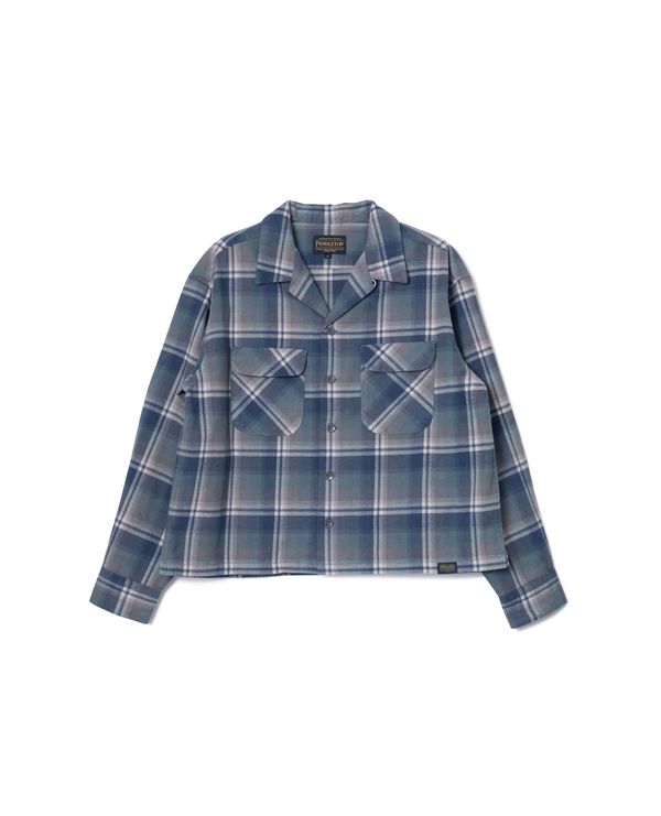 オープンカラーシャツ【レディース専用サイズ】