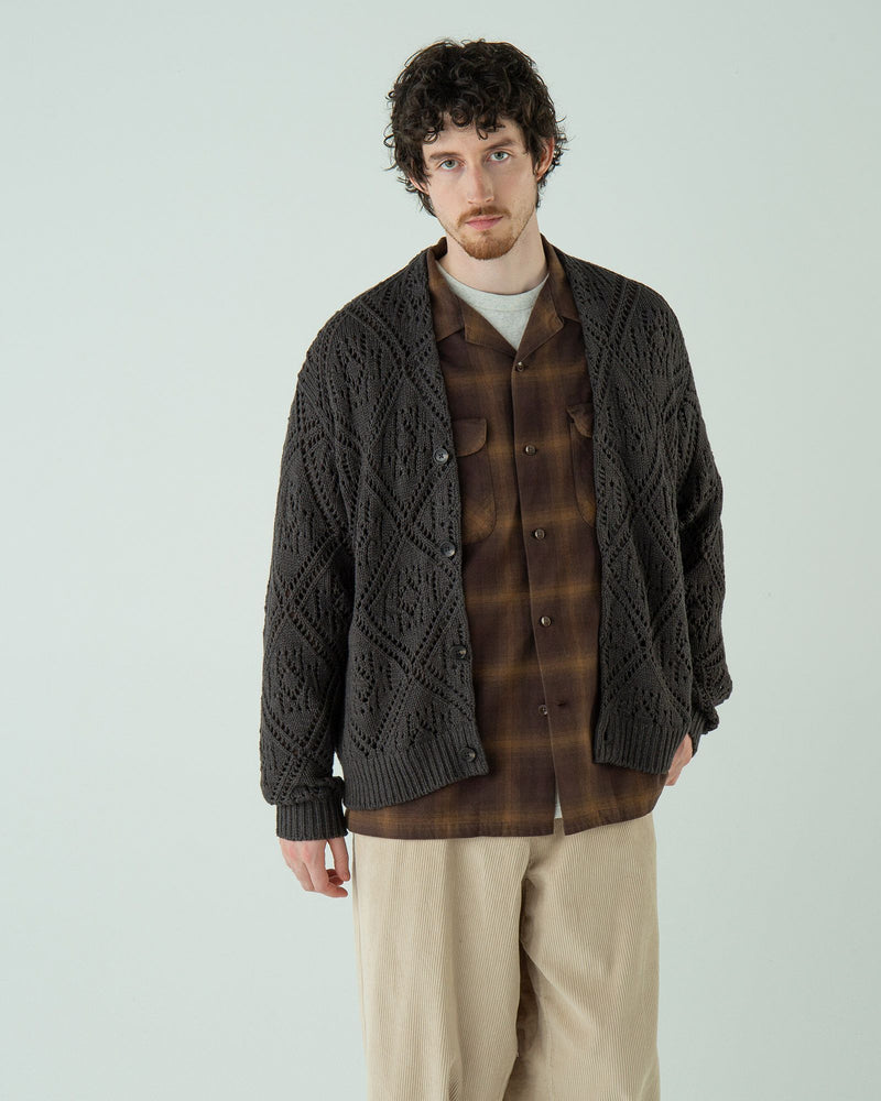 レースステッチカーディガン