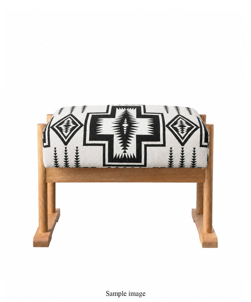 Clog Ottoman Fabric by Pendleton