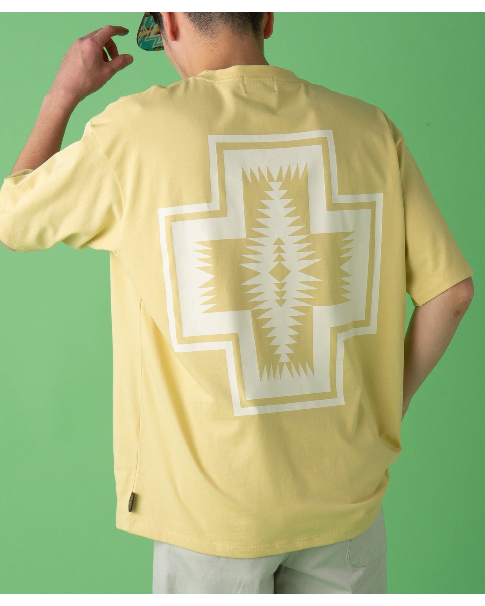 バックプリントラグランT