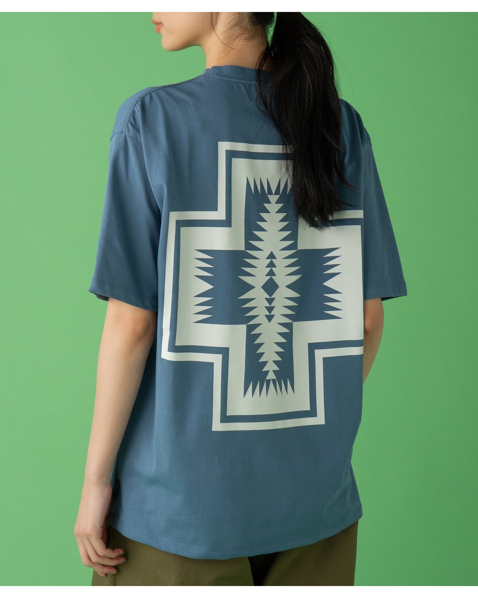 バックプリントラグランT