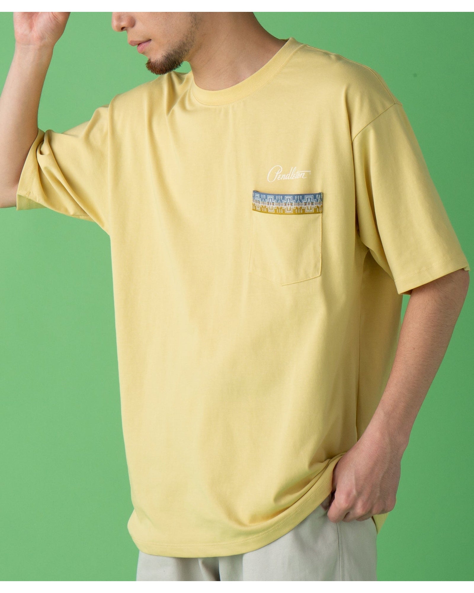 バックプリントラグランT