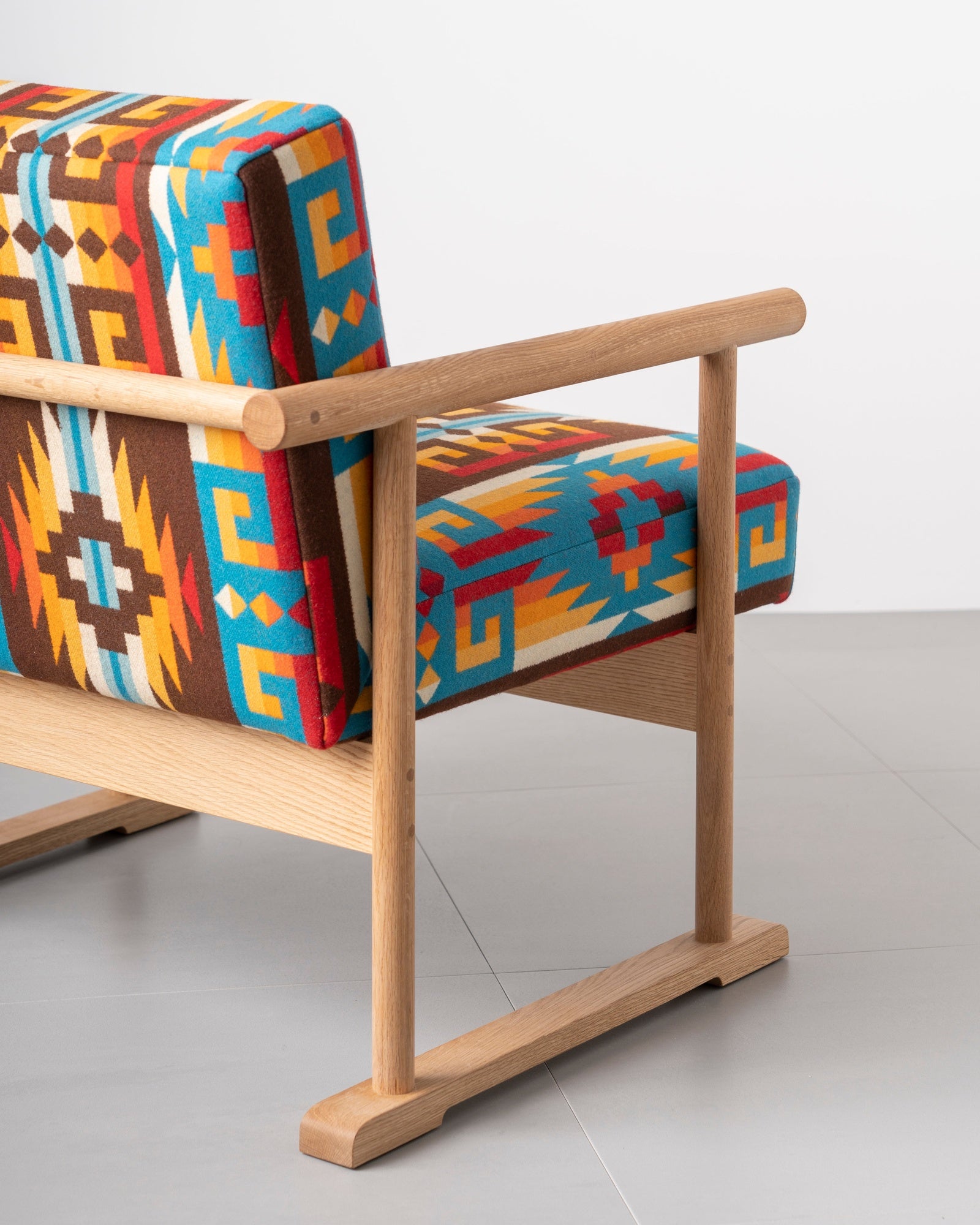 Clog Sofa 1 Fabric by Pendletonx ペンドルトン一人がけソファ