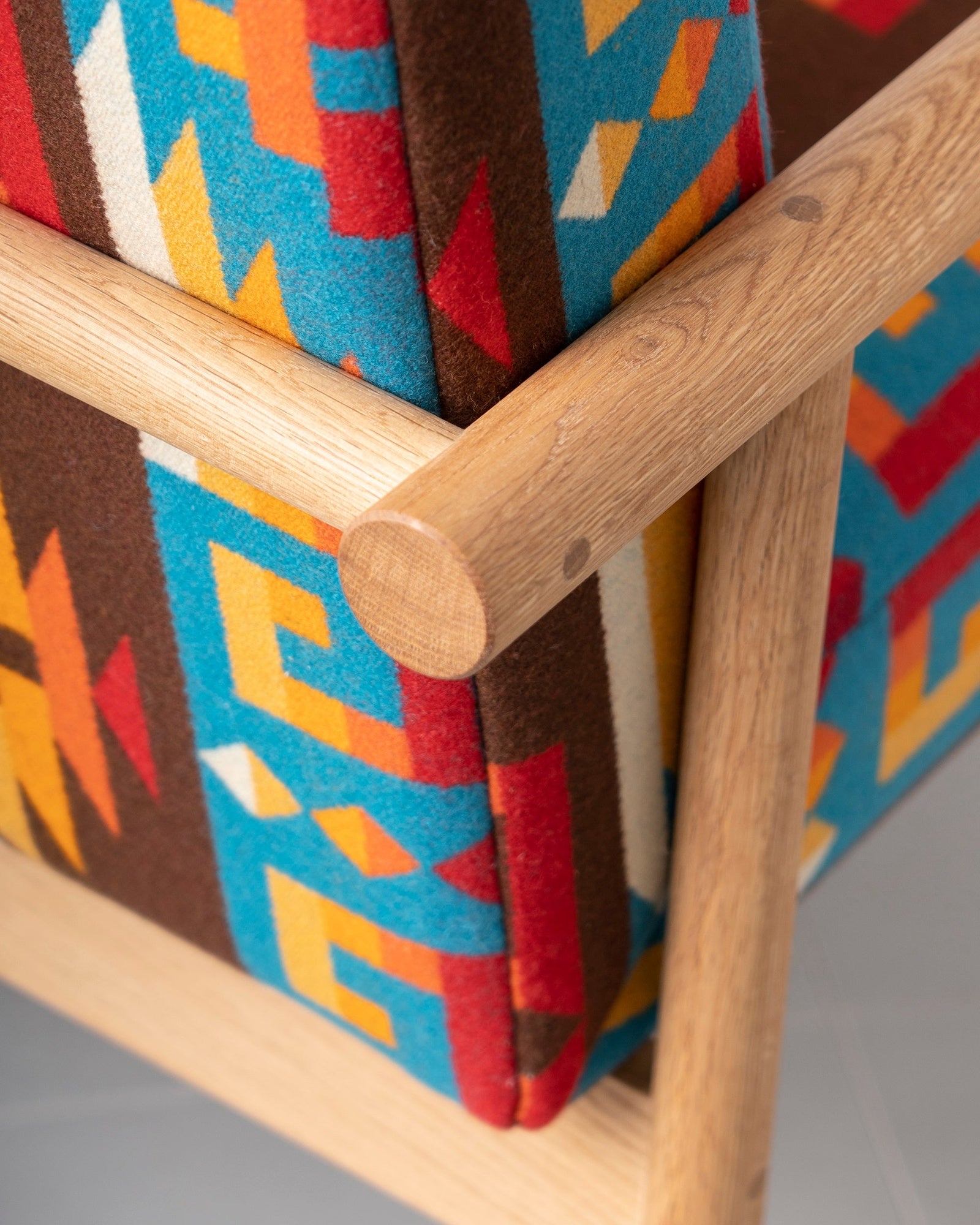 Clog Sofa 1 Fabric by Pendletonx ペンドルトン一人がけソファ