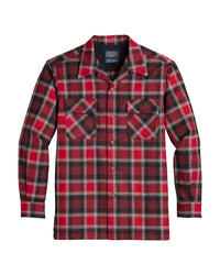 レッド/ブラック/グレー　チェック