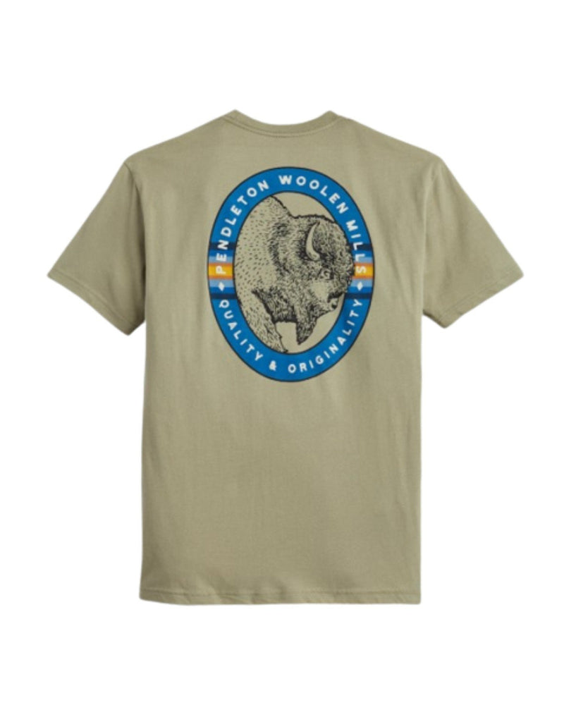 バイソンヘッドグラフィック　Tシャツ