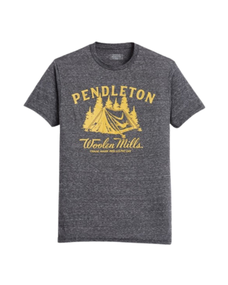 キャンプグラフィック　Tシャツ