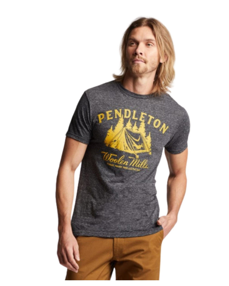 キャンプグラフィック　Tシャツ